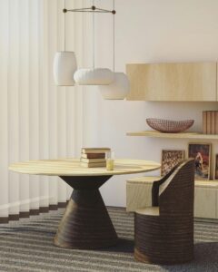 What is a statement piece in interior design — bold decor item drawing attention in a room.